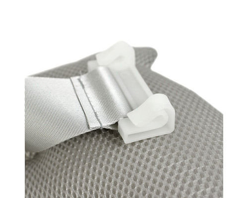 Матрасик коврик для ребенка в ванночку с креплениями Bestbaby 330P Blue Stars