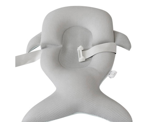 Матрасик коврик для ребенка в ванночку с креплениями Bestbaby 340 Blue Shark