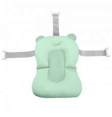 Матрасик коврик для ребенка в ванночку с креплениями Bestbaby 341 Green