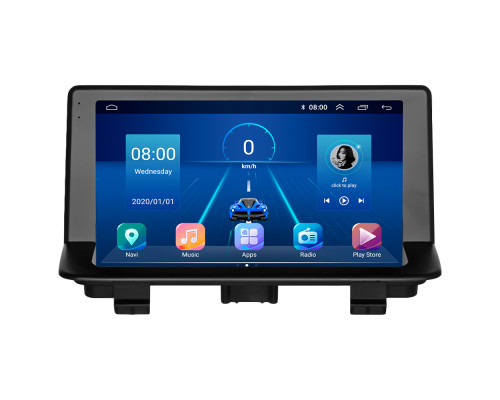 Штатная магнитола Lesko для Audi Q3 I (8U) 2011-2014 экран 9" 4/32Gb 4G Wi-Fi GPS Top