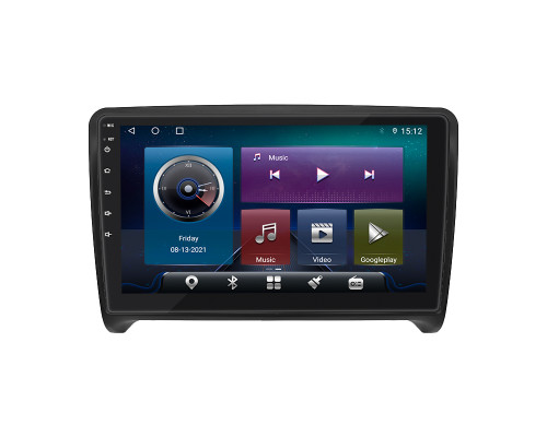 Штатная магнитола Lesko для Audi TT II (8J) 2006-2010 экран 9" 4/32Gb 4G Wi-Fi GPS Top