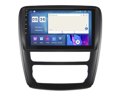 Штатная магнитола Lesko для Buick Enclave I Рестайлинг 2013-2017 экран 9" 4/64Gb CarPlay 4G Wi-Fi GPS Prime