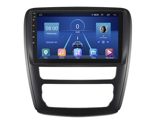 Штатная магнитола Lesko для Buick Enclave I Рестайлинг 2013-2017 экран 9" 2/32Gb 4G Wi-Fi GPS Top