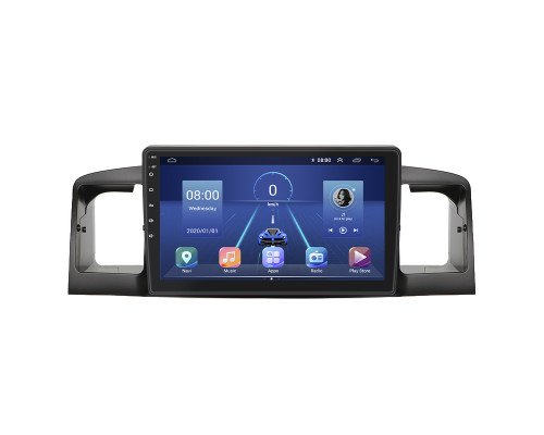 Штатная магнитола Lesko для BYD F3 I 2005-2013 экран 9" 4/32Gb 4G Wi-Fi GPS Top