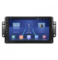 Штатная магнитола Lesko для Chery Tiggo 2 I 2016-2020 экран 9" 4/32Gb 4G Wi-Fi GPS Top