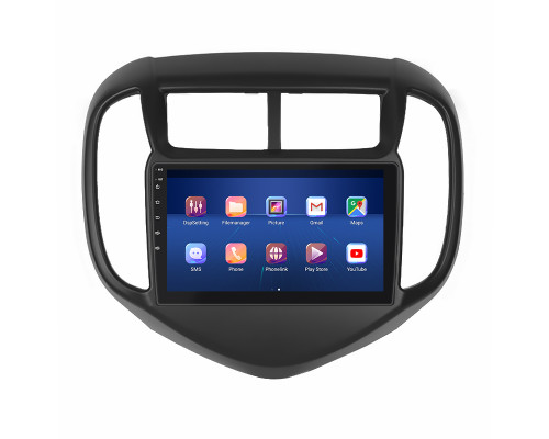 Штатная магнитола Lesko для Chevrolet Aveo III 2016-н.в. экран 9" 4/32Gb 4G Wi-Fi GPS Top