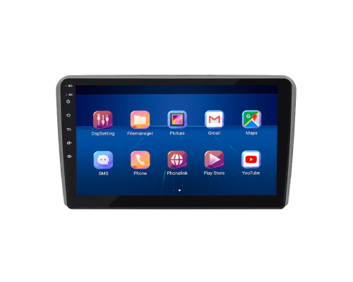 Штатная магнитола Lesko для Audi S3 II (8P) Рестайлинг 2008-2012 экран 9" 2/32Gb 4G Wi-Fi GPS Top