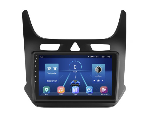 Штатная магнитола Lesko для Chevrolet Cobalt II Рестайлинг 2020-н.в. экран 9" 4/32Gb 4G Wi-Fi GPS Top