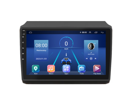 Штатная магнитола Lesko для Citroen Jumper II Рестайлинг 2011-н.в. экран 9" 4/32Gb 4G Wi-Fi GPS Top