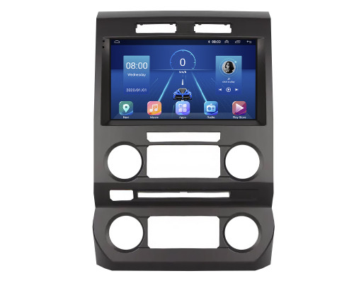 Штатная магнитола Lesko для Ford F-150 XIII Рестайлинг 2017-2020 экран 9" 4/32Gb 4G Wi-Fi GPS Top