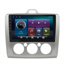 Штатная магнитола Lesko для Ford Focus II (North America) 2007-2010 экран 9" 4/32Gb 4G Wi-Fi GPS Top
