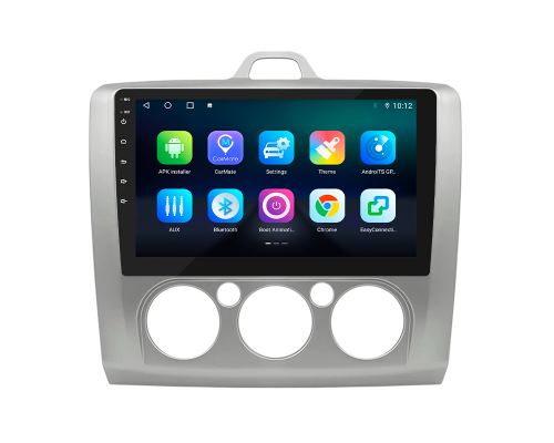 Штатная магнитола Lesko для Ford Focus II (North America) 2007-2010 экран 9" 4/32Gb 4G Wi-Fi GPS Top