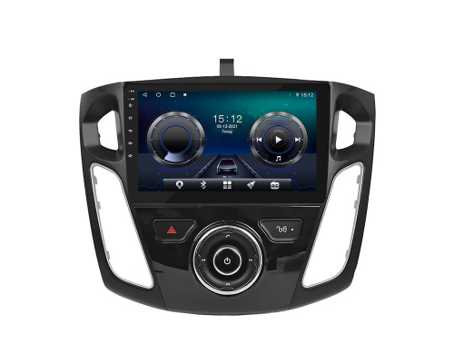 Штатная магнитола Lesko для Ford Focus III 2011-2015 экран 9" 4/32Gb 4G Wi-Fi GPS Top