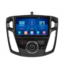 Штатная магнитола Lesko для Ford Focus III Рестайлинг 2014-2019 экран 9" 4/32Gb 4G Wi-Fi GPS Top