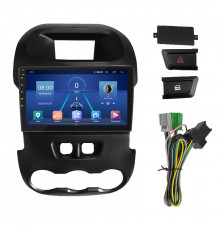 Штатная магнитола Lesko для Ford Ranger III 2011-2015 экран 9" 4/32Gb 4G Wi-Fi GPS Top