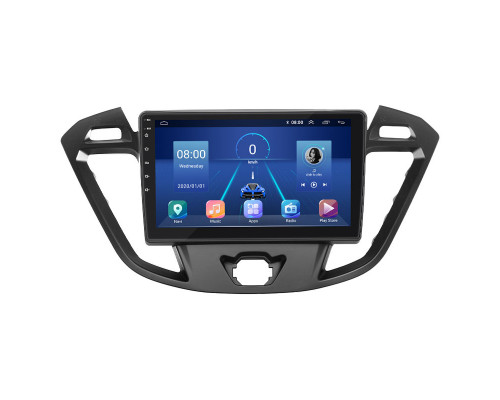 Штатная магнитола Lesko для Ford Transit Connect II Рестайлинг 2018-н.в. экран 9" 4/32Gb 4G Wi-Fi GPS Top