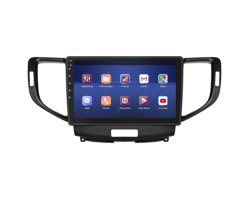 Штатная магнитола Lesko для Honda Accord VIII 2007-2011 экран 9" 4/32Gb 4G Wi-Fi GPS Top