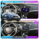 Штатная магнитола Lesko для Honda Civic IX Рестайлинг 2013-2017 экран 9" 4/32Gb 4G Wi-Fi GPS Top