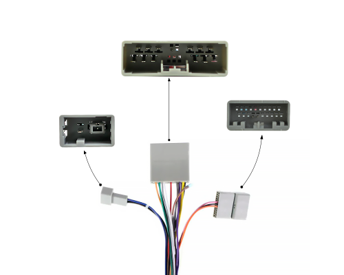 Штатная магнитола Lesko для Honda Civic Type R VIII Рестайлинг 2008-2011 экран 9" 4/32Gb 4G Wi-Fi GPS Top