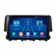 Штатная магнитола Lesko для Honda Civic X 2015-2021 экран 9" 4/32Gb 4G Wi-Fi GPS Top