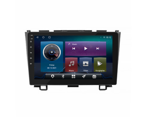Штатная магнитола Lesko для Honda CR-V III 2006-2009 экран 9" 4/32Gb 4G Wi-Fi GPS Top