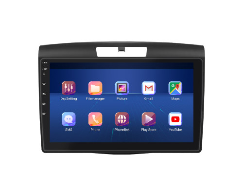 Штатная магнитола Lesko для Honda CR-V IV 2011-2015 экран 9" 4/32Gb 4G Wi-Fi GPS Top