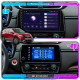 Штатная магнитола Lesko для Honda CR-V V Рестайлинг 2019-н.в. экран 9" 4/32Gb 4G Wi-Fi GPS Top