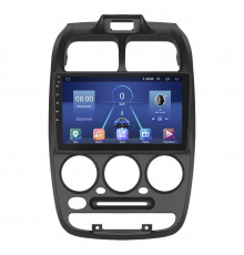 Штатная магнитола Lesko для Hyundai Accent II 1999-2012 экран 9" 4/32Gb 4G Wi-Fi GPS Top