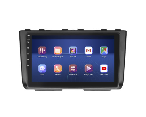 Штатная магнитола Lesko для Hyundai Creta II 2021-н.в. экран 9" 4/32Gb 4G Wi-Fi GPS Top