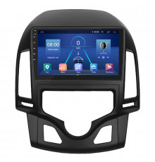 Штатная магнитола Lesko для Hyundai i30 I Рестайлинг 2010-2012 экран 9" 4/32Gb 4G Wi-Fi GPS Top