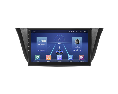 Штатная магнитола Lesko для IVECO Daily VI 2014-2019 экран 9" 4/32Gb 4G Wi-Fi GPS Top