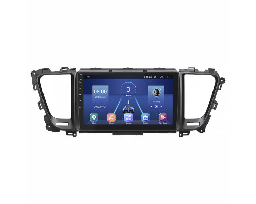 Штатная магнитола Lesko для Kia Carnival III 2014-2021 экран 9" 4/32Gb 4G Wi-Fi GPS Top