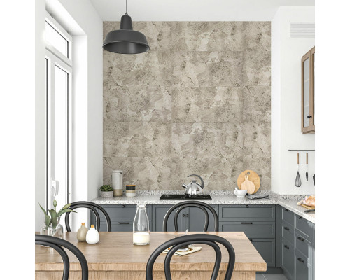 Самоклеящаяся виниловая плитка 600х300х1,5мм Мрамор оникс, цена за 1 шт. (СВП-100) Глянец SW-00000643