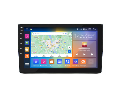 Штатная магнитола Lesko для Audi S4 III (B7) 2004-2008 экран 9" 4/64Gb CarPlay 4G Wi-Fi GPS Prime