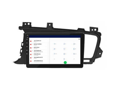 Штатная магнитола Lesko для Kia K5 I 2010-2013 экран 9" 4/32Gb 4G Wi-Fi GPS Top