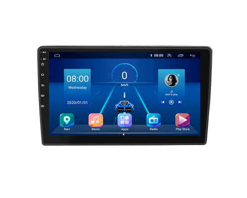 Штатная магнитола Lesko для Kia Magentis I Рестайлинг 2003-2006 экран 9" 4/32Gb 4G Wi-Fi GPS Top