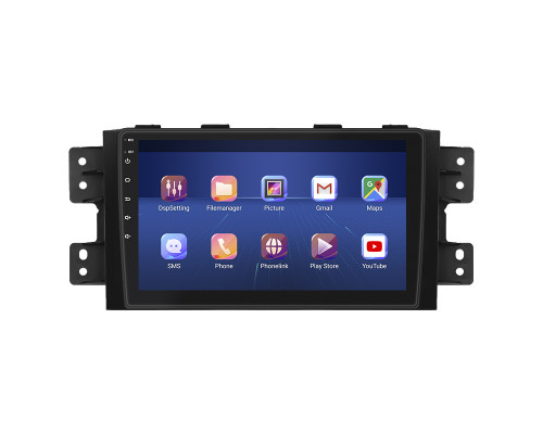 Штатная магнитола Lesko для Kia Mohave I Рестайлинг 2 2019-н.в. экран 9" 4/32Gb 4G Wi-Fi GPS Top