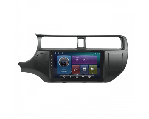 Штатная магнитола Lesko для Kia Rio III 2011-2015 экран 9" 4/32Gb 4G Wi-Fi GPS Top