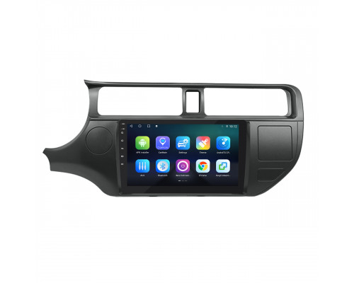 Штатная магнитола Lesko для Kia Rio III 2011-2015 экран 9" 4/32Gb 4G Wi-Fi GPS Top