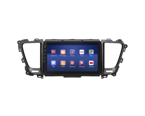 Штатная магнитола Lesko для Kia Sedona III 2014-2021 экран 9" 4/32Gb 4G Wi-Fi GPS Top