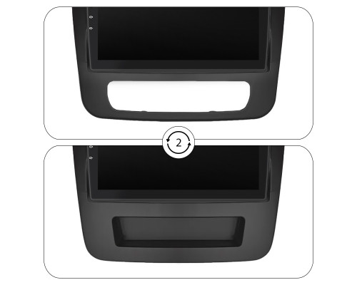 Штатная магнитола Lesko для Kia Sorento II Рестайлинг 2012-2021 экран 9" 4/32Gb 4G Wi-Fi GPS Top