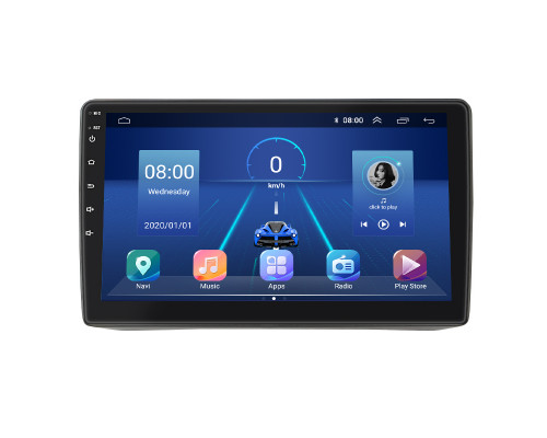 Штатная магнитола Lesko для Kia Soul I Рестайлинг 2011-2014 экран 9" 4/32Gb 4G Wi-Fi GPS Top