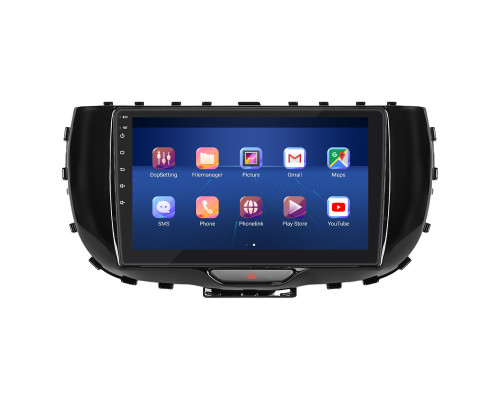 Штатная магнитола Lesko для Kia Soul III 2019-н.в. экран 9" 4/32Gb 4G Wi-Fi GPS Top