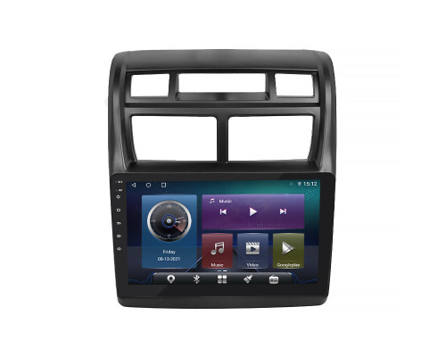 Штатная магнитола Lesko для Kia Sportage II Рестайлинг 2008-2010 экран 9" 4/32Gb 4G Wi-Fi GPS Top