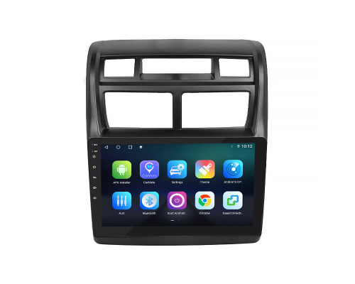 Штатная магнитола Lesko для Kia Sportage II Рестайлинг 2008-2010 экран 9" 4/32Gb 4G Wi-Fi GPS Top