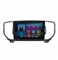 Штатная магнитола Lesko для Kia Sportage IV 2016-2018 экран 9" 4/32Gb 4G Wi-Fi GPS Top