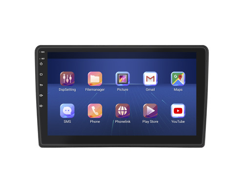 Штатная магнитола Lesko для LADA (ВАЗ) Granta I 2011-2018 экран 9" 4/32Gb 4G Wi-Fi GPS Top