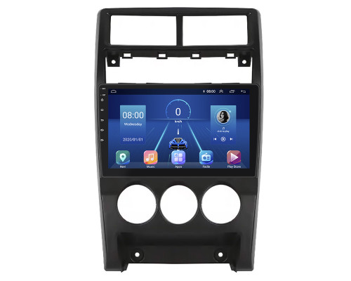 Штатная магнитола Lesko для LADA (ВАЗ) Priora I Рестайлинг 2013-2018 экран 9" 4/32Gb 4G Wi-Fi GPS Top