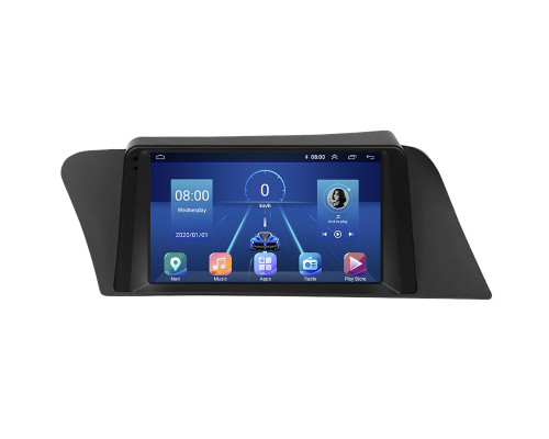 Штатная магнитола Lesko для Lexus RX III 2008-2012 экран 9" 4/32Gb 4G Wi-Fi GPS Top