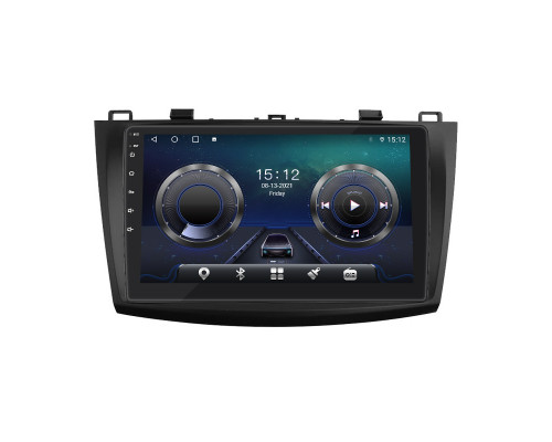 Штатная магнитола Lesko для Mazda 3 II (BL) Рестайлинг 2011-2013 экран 9" 4/32Gb 4G Wi-Fi GPS Top